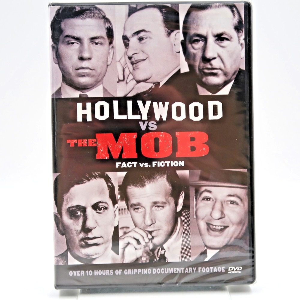 Hollywood vs. The Mob - Fact vs. Fiction DVD 2008 3-Disc Al Capone Lucky Luciano